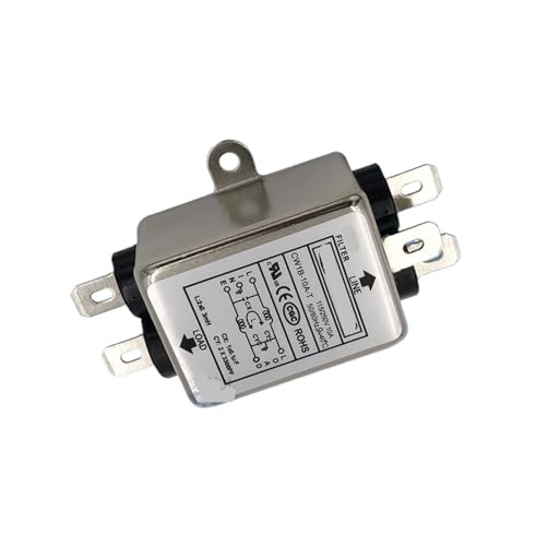 UZAMIRLEX EMI-Filter, Netzfilter, EMI-Netzfilter CW1B/CW15E (3A-15A) 220 V AC einphasig(CW1B-10A-T) von UZAMIRLEX