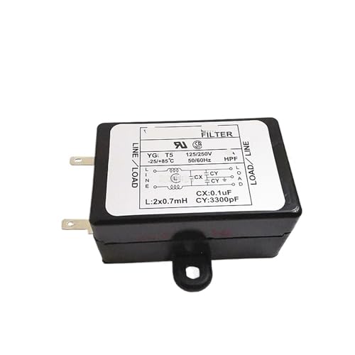 UZAMIRLEX EMI-Filter, Netzfilter, Elektromagnetische Interferenz-Leistungsfilter YG06T5 6A und YG10T5 10A(YG10T5 10A) von UZAMIRLEX