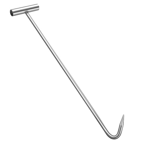 UZAMIRLEX Edelstahl-Schachtabdeckungshaken, Schachthaken Kanaldeckelzieher Edelstahl Mehrere Größen(50 cm(19 3/4")) von UZAMIRLEX