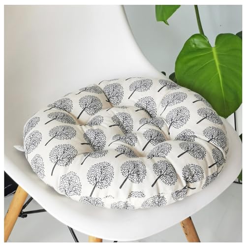 UZAMIRLEX Esszimmerstuhlkissen, 2er-Pack Stuhlkissen, Polstermatte for Esszimmer- und Küchenstühle im Innen- und Außenbereich, 40 cm von UZAMIRLEX