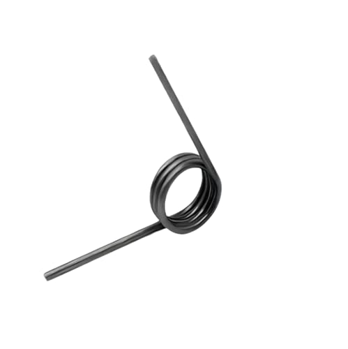 UZAMIRLEX Federn V-Torsionsfeder-Ersatz, 10 Stück Torsionsfedern mit rechtsgängiger Spirale, 1,5 mm Draht, 18 mm Außendurchmesser, mehrere Drehungen und Winkel(1.5x18mm-9 Turns-60°) von UZAMIRLEX