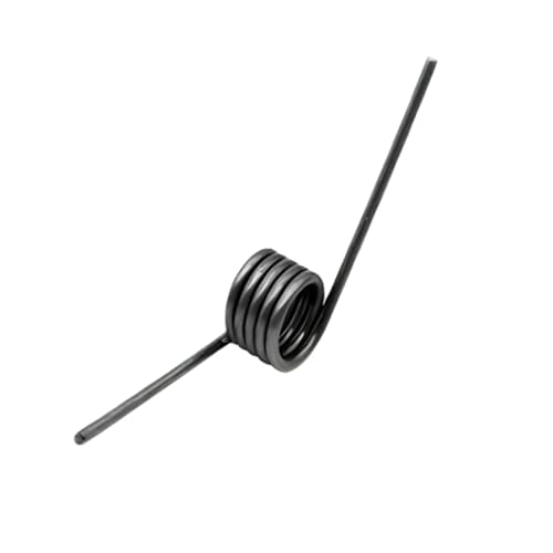 UZAMIRLEX Federn V-Torsionsfeder-Ersatz, 10 Stück Torsionsfedern rechts, 1,4 x 20 mm Außendurchmesser, Federstahl, mehrere Drehungen und Winkel(1.4x20mm-3 Turns-120°) von UZAMIRLEX