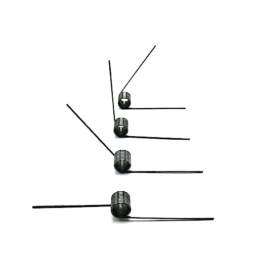 UZAMIRLEX Federn V-Torsionsfeder-Ersatz, 10 Stück V-Spring Haarnadel Torsionsfeder 1,5 mm Drahtdurchmesser Mehrere Größen(6 Laps 120 Degrees,16x1.5mm) von UZAMIRLEX