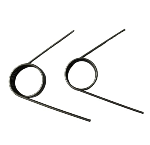 UZAMIRLEX Federn V-Torsionsfeder-Ersatz, Torsionsfeder V-Form 10er-Pack Drahtdurchmesser 0,8 mm Außendurchmesser 7,0–7,5 mm Mehrere Größen(0.8X7.5mm ODX9 TurnsX120°) von UZAMIRLEX