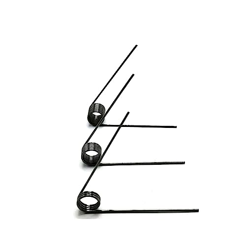 UZAMIRLEX Federn V-Torsionsfeder-Ersatz, Torsionsfedern aus Edelstahl, 0,7 mm Drahtdurchmesser, Außendurchmesser 3,5–9,0 mm, mehrere Konfigurationen, 10 Stück(3 Laps 180 Degrees,9.0x0.7mm) von UZAMIRLEX