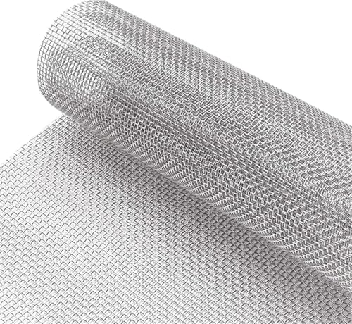 UZAMIRLEX Gewebter Draht, 1 STÜCKE 16 Mesh 304 Edelstahl Sieb Mesh Woven Wire Mesh(30x100 cm) von UZAMIRLEX