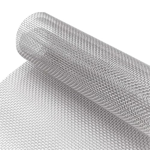 UZAMIRLEX Gewebter Draht, 1 STÜCKE 8 Mesh 304 Edelstahl Sieb Mesh Woven Wire Mesh(30x100 cm) von UZAMIRLEX