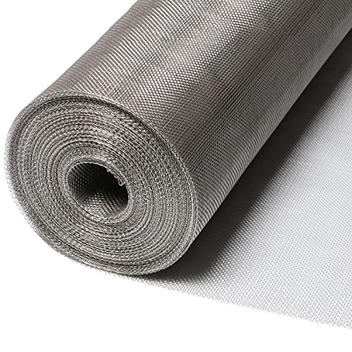 UZAMIRLEX Gewebter Draht, 304 Edelstahlgewebedraht 10Mesh(1.2x7m) von UZAMIRLEX