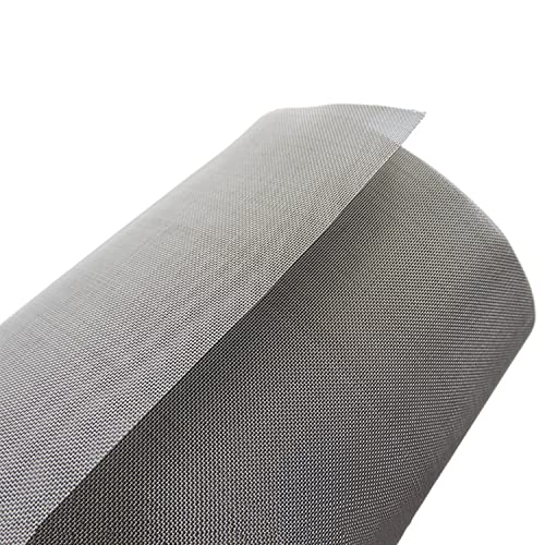 UZAMIRLEX Gewebter Draht, Edelstahldrahtgeflecht, 40 Mesh-Fenstergitter(1.2x12m) von UZAMIRLEX