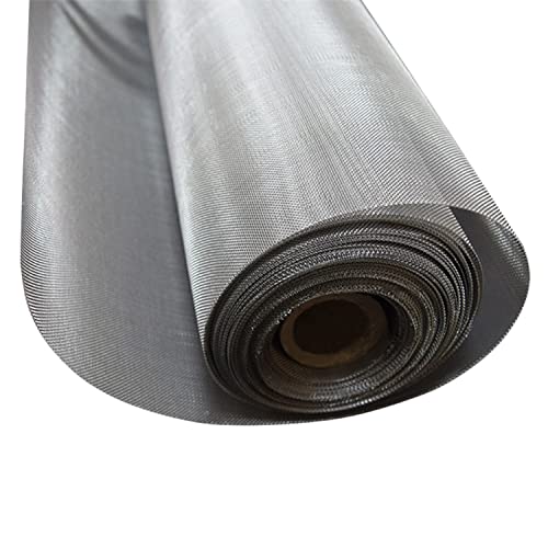 UZAMIRLEX Gewebter Draht, Edelstahldrahtgewebe, 40 Maschen, Loch 0,5 mm(1.2x7m) von UZAMIRLEX