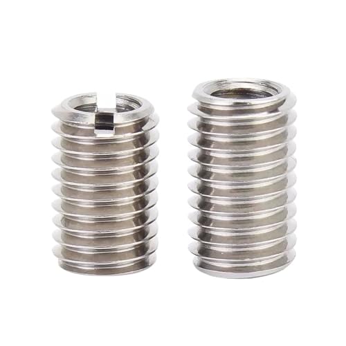 UZAMIRLEX Gewindeeinsätze, Gewindereduziermuttern, 2er-Pack, Verschiedene Größen(2PcsM10XM16X15mm) von UZAMIRLEX