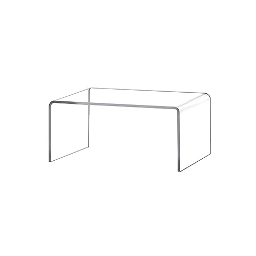 UZAMIRLEX Klare Acryl Riser Display Ständer, Acryl-Ausstellungsstand 6mm Dickes rechteckiges Riser-Regal Mehrere Größen(20 x 10 x 5cm) von UZAMIRLEX