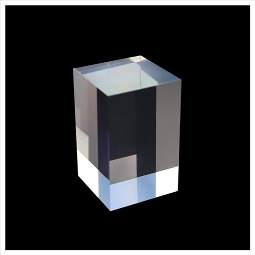 UZAMIRLEX Klare Acryl Riser Display Ständer, Acryl-Displayständer-Set 6x6x(4-20) cm(6 x 6 x 8cm) von UZAMIRLEX