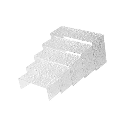 UZAMIRLEX Klare Acryl Riser Display Ständer, Klare Acryl-Displayständer, 5er-Pack, Verschiedene Größen UZAMIRLEX Klare Acryl Riser Display Ständer, Klare Acryl-Displayständer, 5er-Pack, Verschiedene Größen von UZAMIRLEX