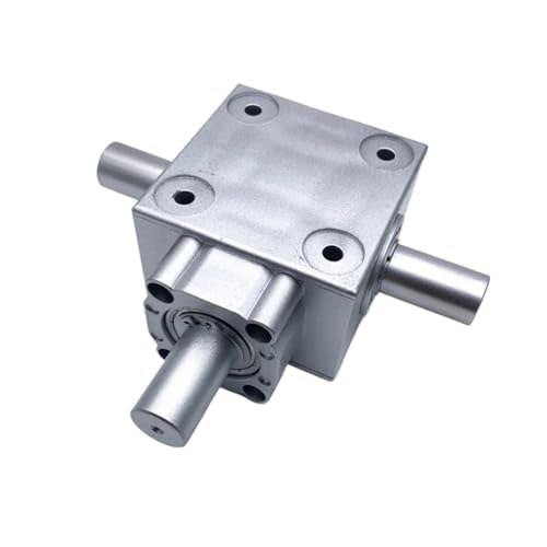 UZAMIRLEX Rechtwinkliges Lenkgetriebe, 20mm x 35mm Getriebe 2,5 Modul 16T Kegelrad 90 Grad rechtwinklig von UZAMIRLEX