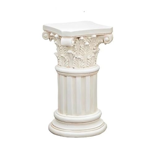 UZAMIRLEX Römische Säulenstatuen, römische Säulen, Römische Säule Spalte Sockel Ständer Magnesiumoxid for Indoor Outdoor Hochzeitsdekoration von UZAMIRLEX