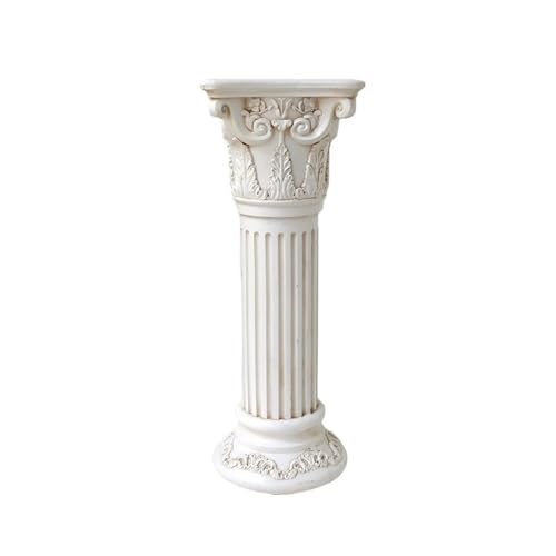 UZAMIRLEX Römische Säulenstatuen, römische Säulen, Römischer Säulensockelständer aus Magnesiumoxid, Größen S und L(S) von UZAMIRLEX
