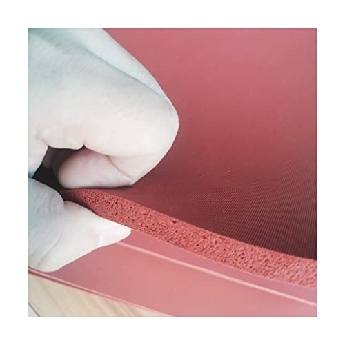 UZAMIRLEX Silikonschaumplatte, 1 Stück Silikon-Schwamm-Dichtungsfolie for -60 °C bis 280, mehrere Größen und Dicken(Thickness 8mm,80mm x140mm) von UZAMIRLEX