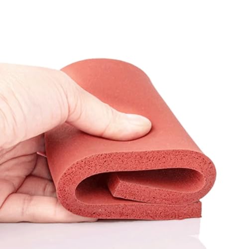 UZAMIRLEX Silikonschaumplatte, Dichtungsstreifen aus Silikonschaum, hochtemperaturbeständig, mehrere Größen(200mmx250mmx10mm) von UZAMIRLEX