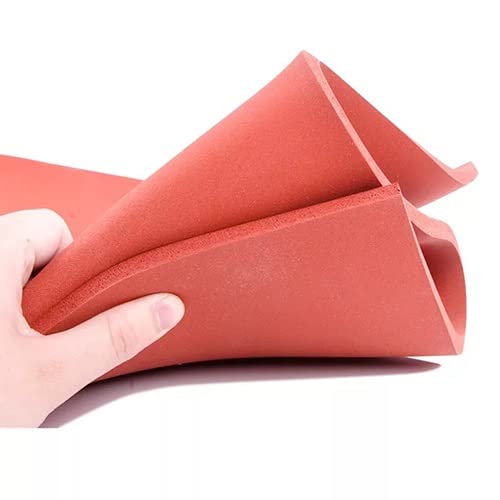 UZAMIRLEX Silikonschaumplatte, Silikonkautschuk-Schwammplatte, mehrere Größen, Dicke 3–10 mm(400 * 600 * 10Mm) von UZAMIRLEX