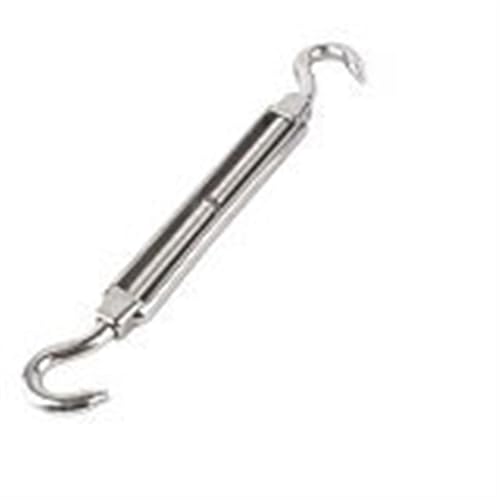 UZAMIRLEX Spannschloss-Drahtspanner, 1 stücke M4 Bis M8 Spannschloss Bolzen Haken Rigging Auge Schraube Draht Seil Spannen Spanner Engen Stecker(C to C,M5) von UZAMIRLEX