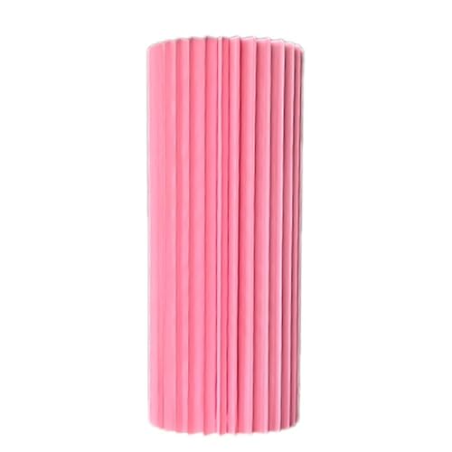 UZAMIRLEX Ständer Papier Säule Tortenständer, DIY Zylinder Karton Klappsäule Sockelbox, Displaysäulenständer(15.75x31.5in) von UZAMIRLEX