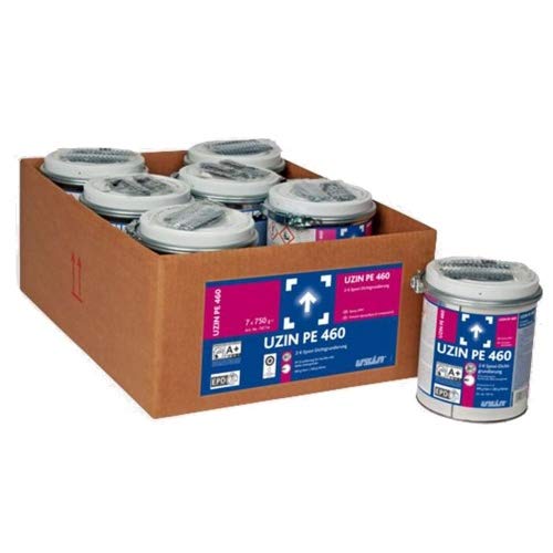 2-K Epoxi-Dichtgrundierung UZIN PE 460 für feuchte oder labile UntergründeSperrgrundierung auf unbeheizten Zementestrichen oder Beton bis zu einer Restfeuchte von 5 CM-% bzw. 6 Gew.-%, 0,75 kg 2-K Epoxi-Dichtgrundierung UZIN PE 460 für feuchte oder labile UntergründeSperrgrundierung auf unbeheizten Zementestrichen oder Beton bis zu einer Restfeuchte von 5 CM-% bzw. 6 Gew.-%, 0,75 kg von UZIN