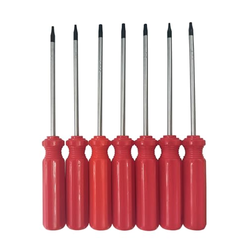 7 in 1 Kleiner Torx Schraubendreher Set mit T4 T5 T6 T7 T8 T9 T10 Torx Sicherheitsbits, komplettes Star Repair Kit für Apple, Macbook, Mac mini, Xbox one, Xbox360, PS3, PS4, PS5, Computer und Taschenm 7 in 1 Kleiner Torx Schraubendreher Set mit T4 T5 T6 T7 T8 T9 T10 Torx Sicherheitsbits, komplettes Star Repair Kit für Apple, Macbook, Mac mini, Xbox one, Xbox360, PS3, PS4, PS5, Computer und Taschenm von Uacen
