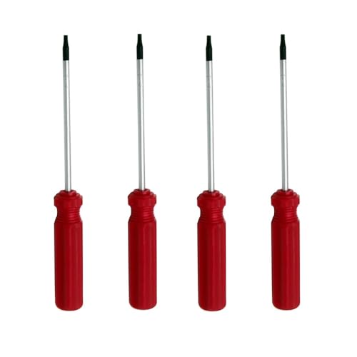 Torx Schraubendreher Set T6 T8 T9 T10 Torx Sicherheits Schraubendreher für PS4, Präzisions Magnetschrauber Set Reparatur Tool Kit für Xbox One/Xbox 360 Controller/PS3/PS4 von Uacen