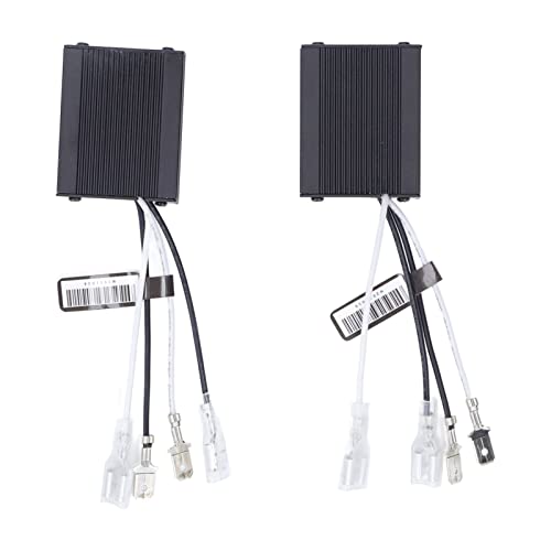 2 Stück C14 H1 LED Warnunterdrücker Canbus Fehlerfreier Lastwiderstand Anti-Flicker-LED-Decoder für Scheinwerfer-Nebelbirne lösen von Uadme