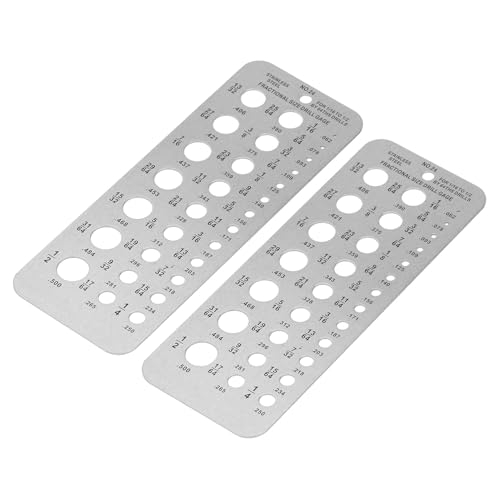 2pcs Drill Bit Messwerkzeug 29 Loch Metrische kaiserliche Edelstahl Metall 1/16 1/2in Index für Mechanik 2pcs Drill Bit Messwerkzeug 29 Loch Metrische kaiserliche Edelstahl Metall 1/16 1/2in Index für Mechanik von Uadme