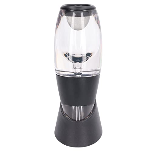Uadme Dekanter Weinkaraffe Set, Whiskey Weindekanter mit Netzfilter Rotwein Aerator Set Weinbelüfter Rotweinzubehör für ErnüChterung Bei Familientreffen von Uadme