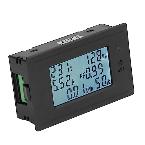 LCD-Digitalanzeigemessgerät, Spannungsstrom-Leistungsmessgeräte Strommonitor Voltmeter Amperemeter DC6-200V von Uadme