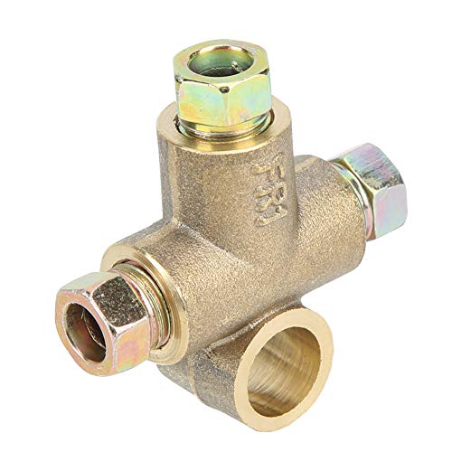 Uadme Motorrad Bremsleitungs T-Stück, 3 Wege T Förmiges Brems aus Legierung, Bremsölschlauch Adapter, mit 3 Männlichen Muttern Short Union, für M10 3/16 Zoll Rohr 10mm Uadme Motorrad Bremsleitungs T-Stück, 3 Wege T Förmiges Brems aus Legierung, Bremsölschlauch Adapter, mit 3 Männlichen Muttern Short Union, für M10 3/16 Zoll Rohr 10mm von Uadme