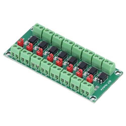 Uadme Optokoppler Isolationsmodul, 8 Kanal Optokoppler Isolator PLC Signalpegel Spannungswandler Modul, 817 3.6‑30V Photoelektrisch Isoliertes Modul, High Level oder Pull Down Ausgang Uadme Optokoppler Isolationsmodul, 8 Kanal Optokoppler Isolator PLC Signalpegel Spannungswandler Modul, 817 3.6‑30V Photoelektrisch Isoliertes Modul, High Level oder Pull Down Ausgang von Uadme