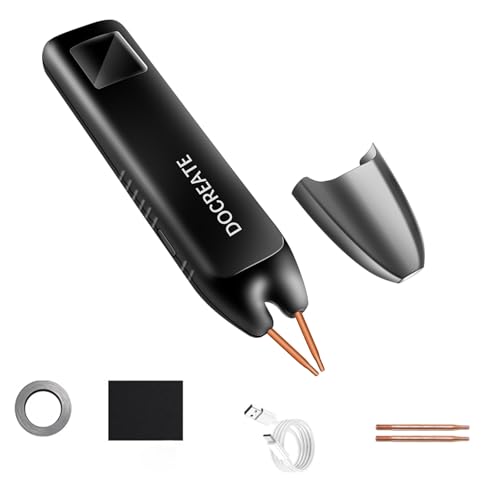Uadme Punktschweißgerät für Akkus, Mini LCD Handheld Schweißgerät mit 99 Gänge Einstellbare, Tragbarer Punktschweißer mit Automatischem und Manuellem Modus, für DIY-Akkupacks Uadme Punktschweißgerät für Akkus, Mini LCD Handheld Schweißgerät mit 99 Gänge Einstellbare, Tragbarer Punktschweißer mit Automatischem und Manuellem Modus, für DIY-Akkupacks von Uadme