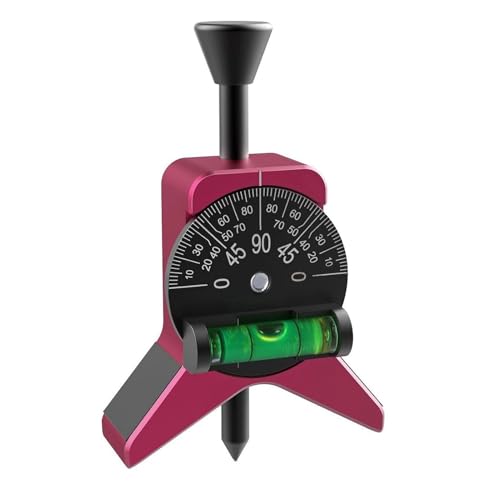 Uadme Rohr Mittelfinder, Multifunktionale Rohrmittensucher mit Schnellverstellrad und Wasserwaage, Rohrzentrierer Y-förmige Basis und Magnetisches Design, für Rohren von 1 1/2" bis 6" Durchmesser von Uadme