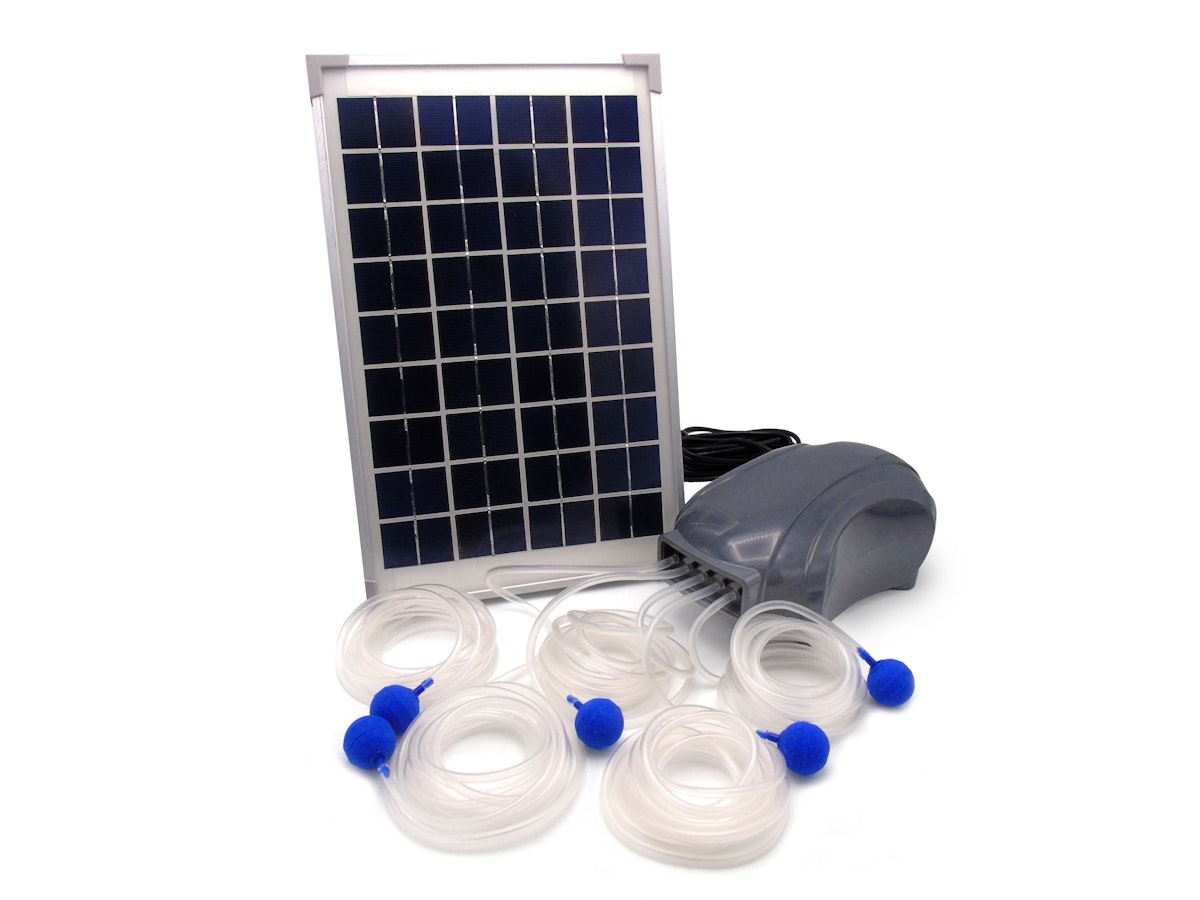 Ubbink Air Solar 600 Outdoor Belüfterpumpe schwarz Ubbink Air Solar 600 Outdoor Belüfterpumpe schwarz von Ubbink