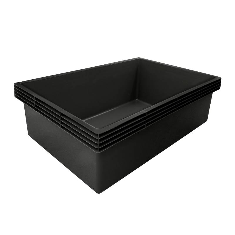 Ubbink Fertigteich 'Victoria Quadro 7' schwarz 118 x 175 x 60 cm von Ubbink