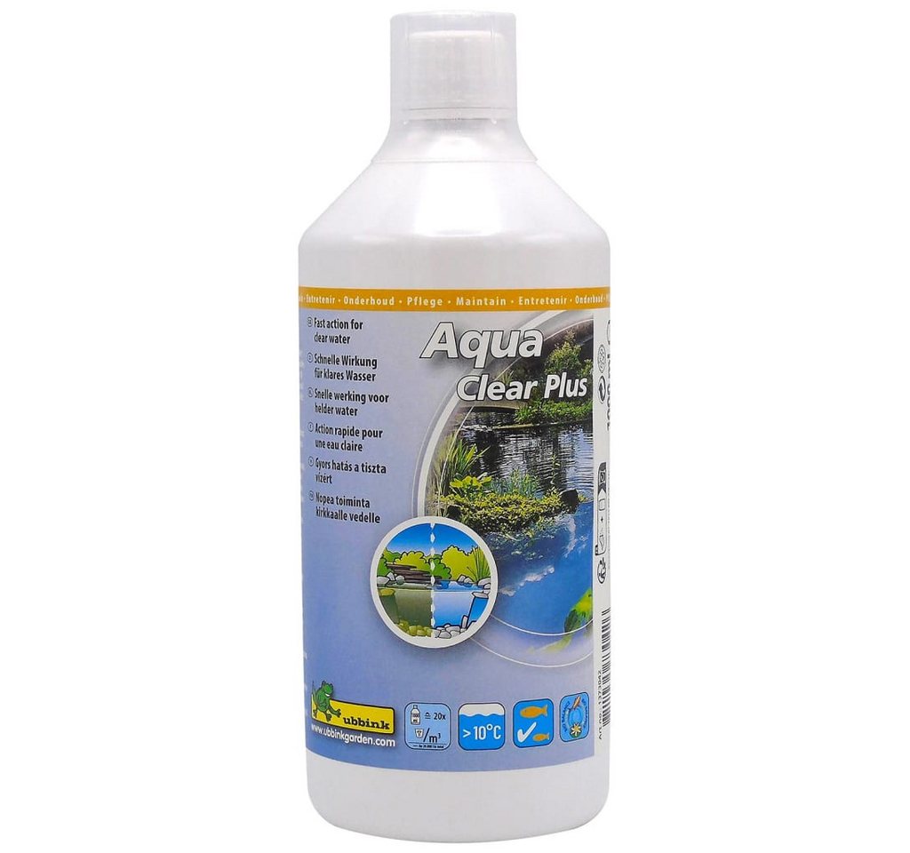 Ubbink Filterpumpe Teich-Wasseraufbereiter Aqua Clear Plus 1000ml für 20000L von Ubbink