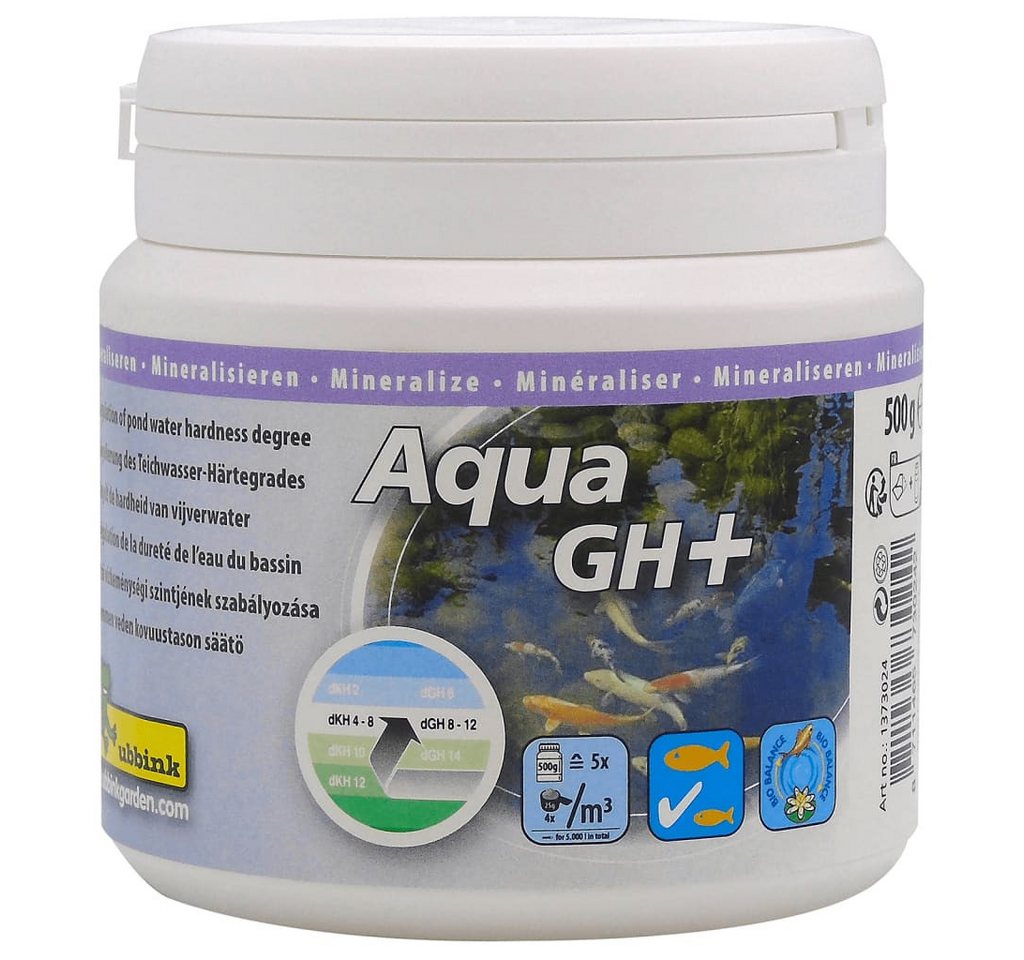 Ubbink Filterpumpe Teich-Wasseraufbereiter Aqua GH+ 500g für 5000L von Ubbink