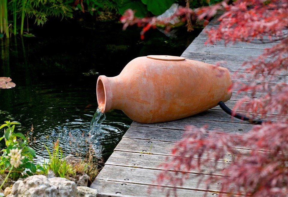 Ubbink Gartenbrunnen Amphora, 30 cm Breite, (inkl. Pumpe, Filtermedien und Anschlussmaterial) von Ubbink