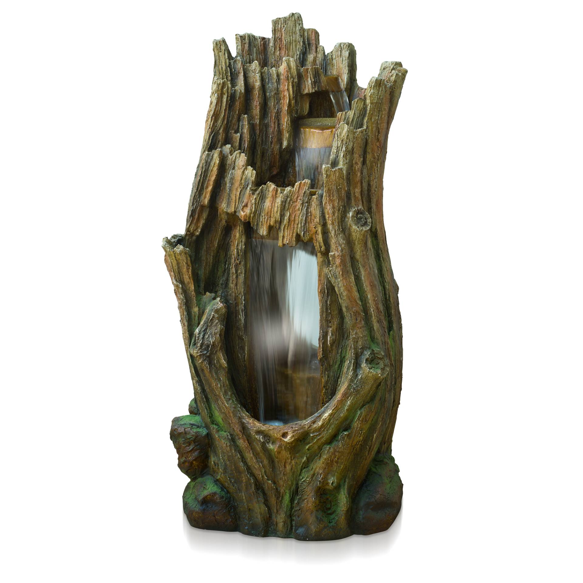 Ubbink Gartenbrunnen mit Wasserfall 'Cerda' braun 48 x 150 x 71 cm von Ubbink