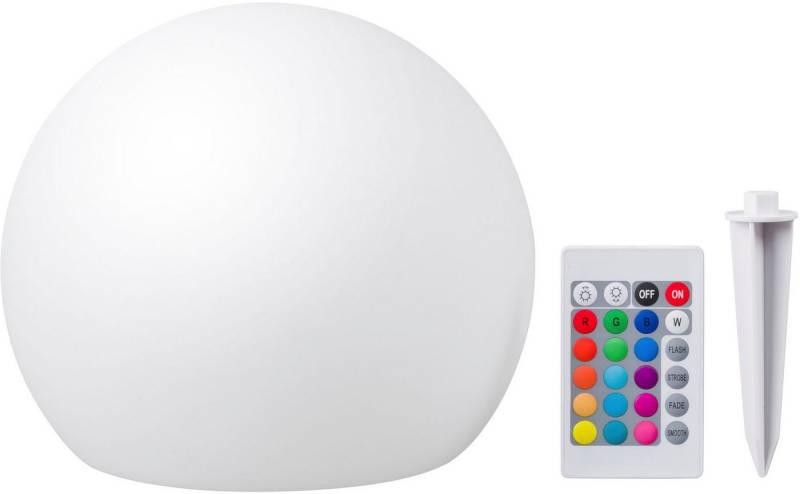 Ubbink LED Gartenleuchte MultiBright Solar Float 20, Ein-/Ausschalter, LED fest integriert, Farbwechsler, Kaltweiß, RGB, für Garten, Teich oder Pool von Ubbink
