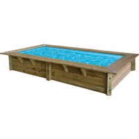 Ubbink Rechteckpool "Sunwater", (Set, 9 tlg.), 200 x 350 x 71 cm inkl. Kartuschen-Filter von Ubbink