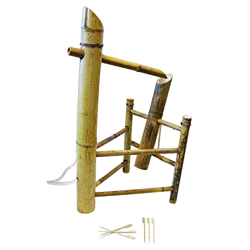 Ubbink Shishi Odosh Bambus Wasserspiel Wasserfall Deko Gartenbrunnen 1221602 von Ubbink