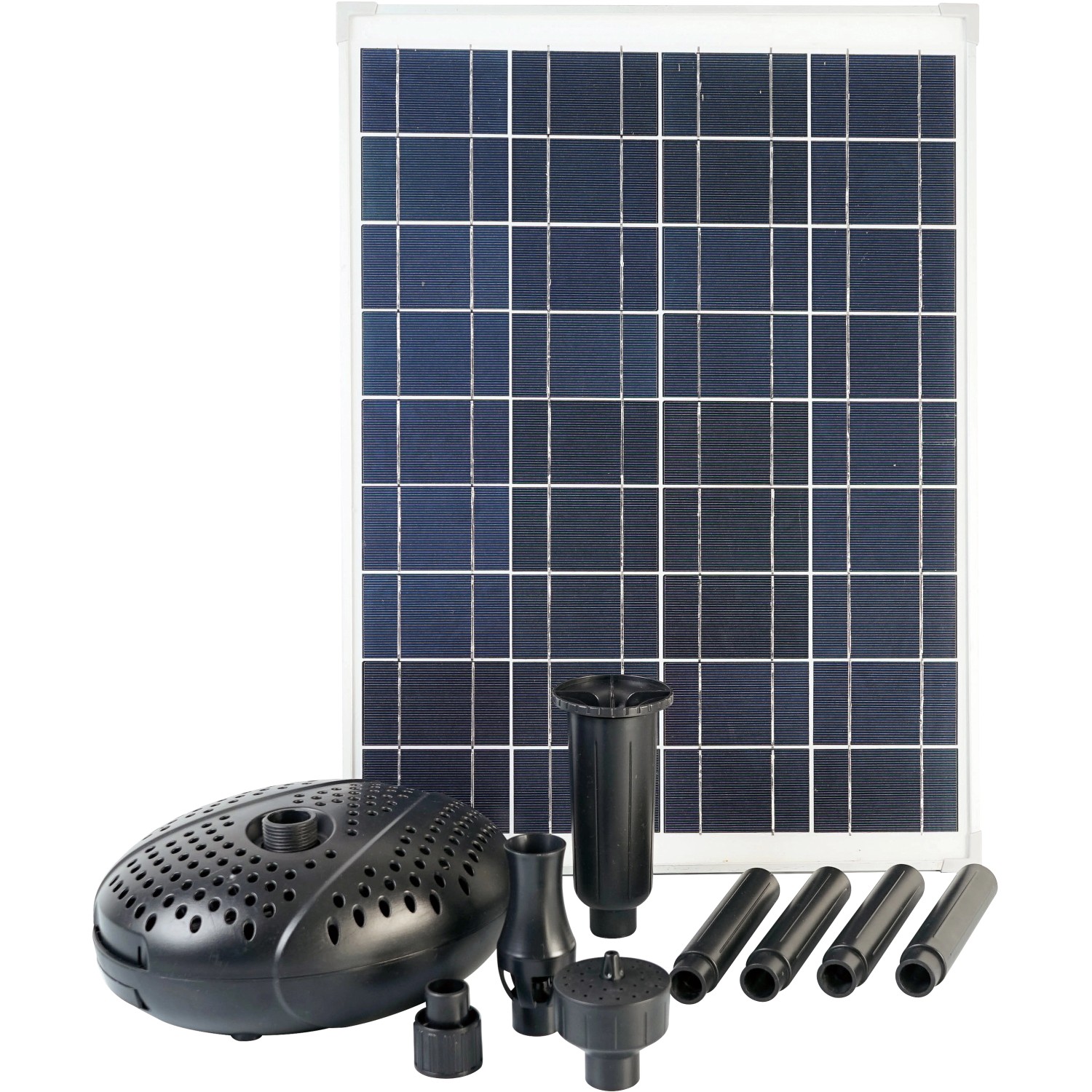 Ubbink Solar Springbrunnenpumpe SolarMax 2500 ABS Schwarz 62 x 45,5 x 23 cm von Ubbink