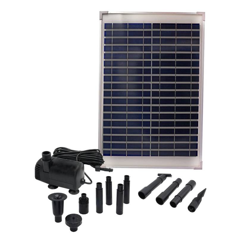 Ubbink SolarMax 1000 Springbrunnenpumpe inkl. Solarpaneel schwarz von Ubbink