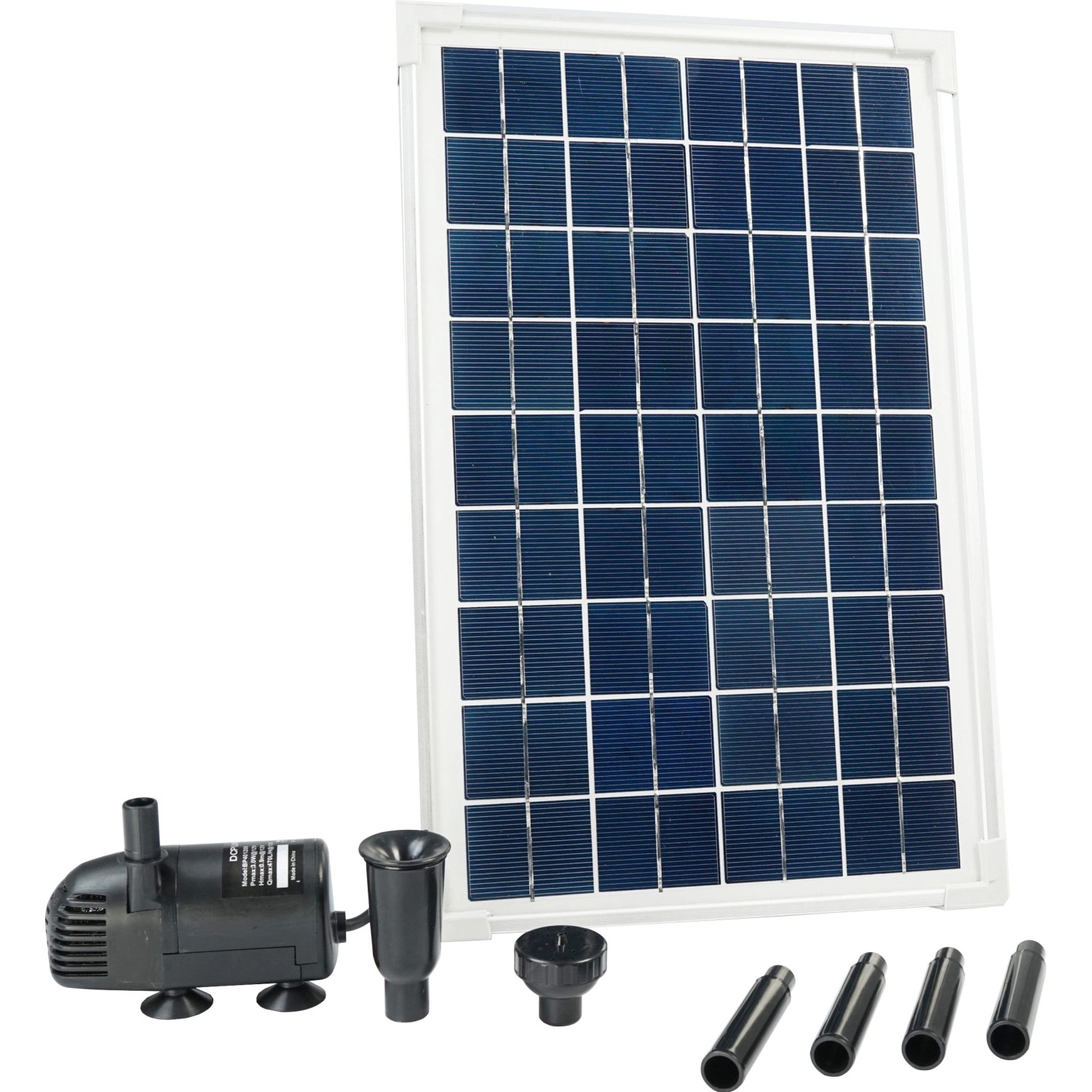 Ubbink Solarmax 600 - Springbrunnenpumpe mit Solarpaneel max. 610 l/h 10 W max. von Ubbink