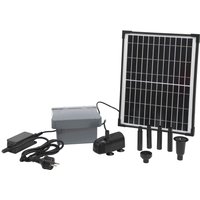 Ubbink Springbrunnenpumpe "SolarMax 600 Accu inkl. PowerControl", Hybrid-Funktion von Ubbink